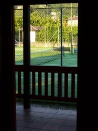 Vista dalla clubhouse