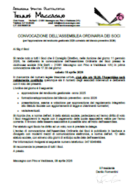 Convocazione Assemblea Ordinaria 2026