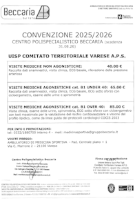 Convenzione visite mediche
